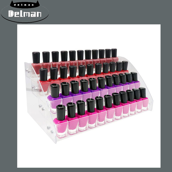 Gracie Oaks Nail Polish Organizer 4 Layers Acrylic Nail Polish Holder